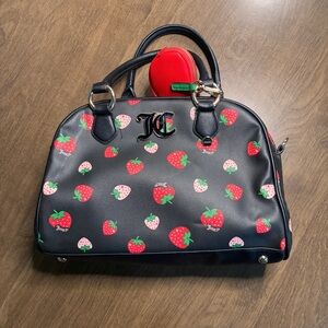 Juicy Couture Exclusive Sweet N Juicy Strawberry Bowler Bag